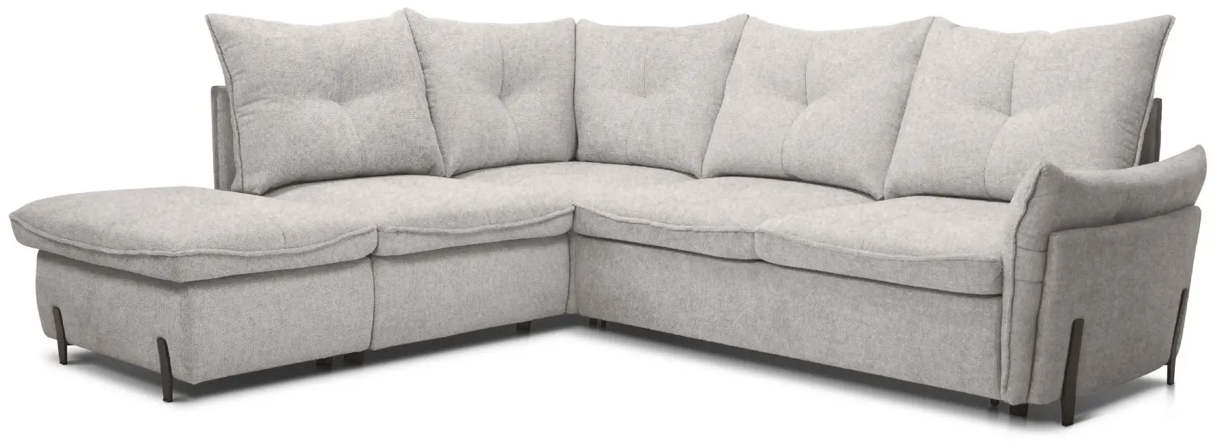 Canapea de colt Charmbed Rimini Mono 03 stanga (Light Grey) - 2