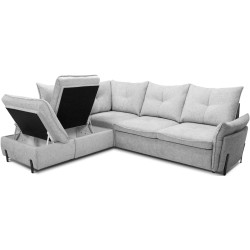 Canapea de colt Charmbed Rimini Mono 03 stanga (Light Grey) Thumb