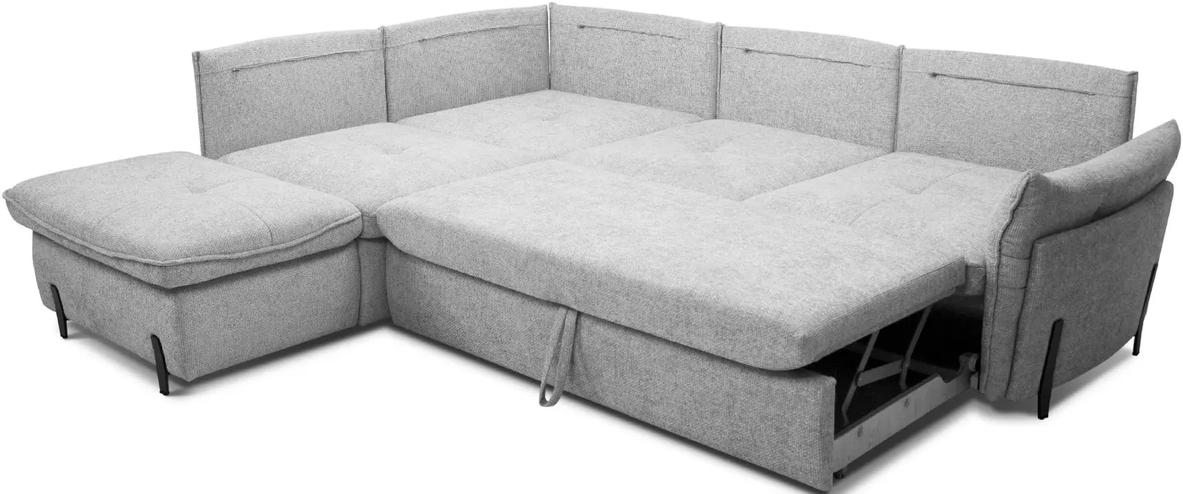 Canapea de colt Charmbed Rimini Mono 03 stanga (Light Grey) - 7