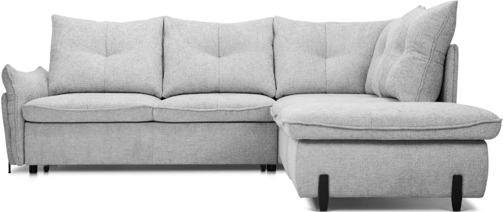 Canapea de colt Charmbed Rimini Mono 03 dreapta (Light Grey) - 3