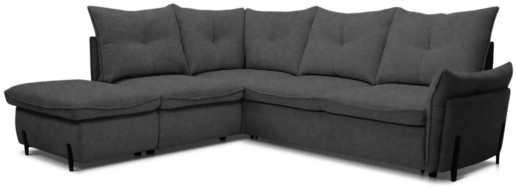 Диван угловой Charmbed Rimini Mono 07 лево (Dark Brown)