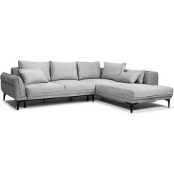 Canapea de colt Charmbed Rome Bonaparte 07 dreapta (Light Grey) Thumb