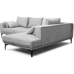 Canapea de colt Charmbed Rome Bonaparte 07 dreapta (Light Grey) Thumb