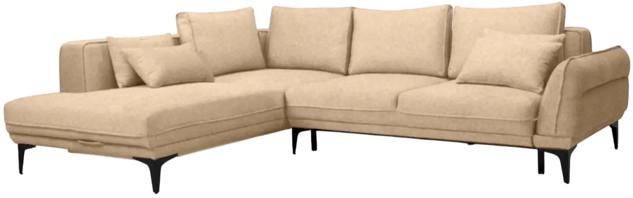 Диван угловой Charmbed Rome Mono 02 лево (Beige) - 2