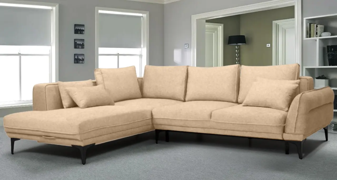 Диван угловой Charmbed Rome Mono 02 лево (Beige)