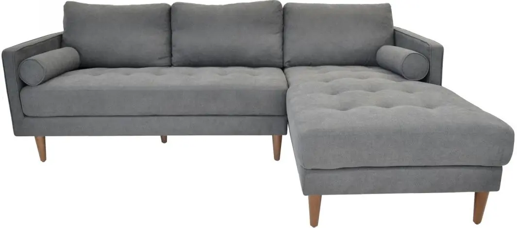 Диван угловой DP City Right (Dark Grey)