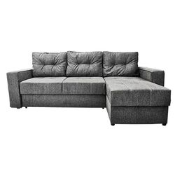 Canapea de colt DP Capry (Dark Grey)