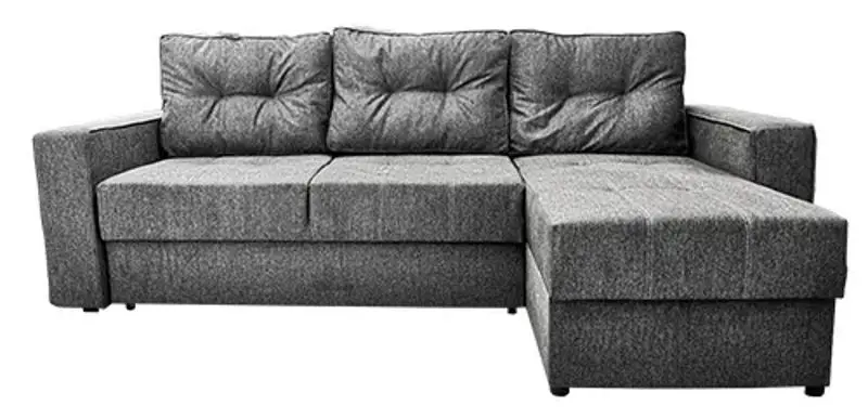 Canapea de colt DP Capry (Dark Grey)