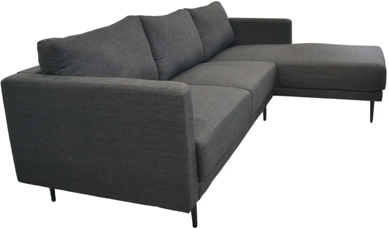 Canapea de colt DP Era Right (Dark Grey)