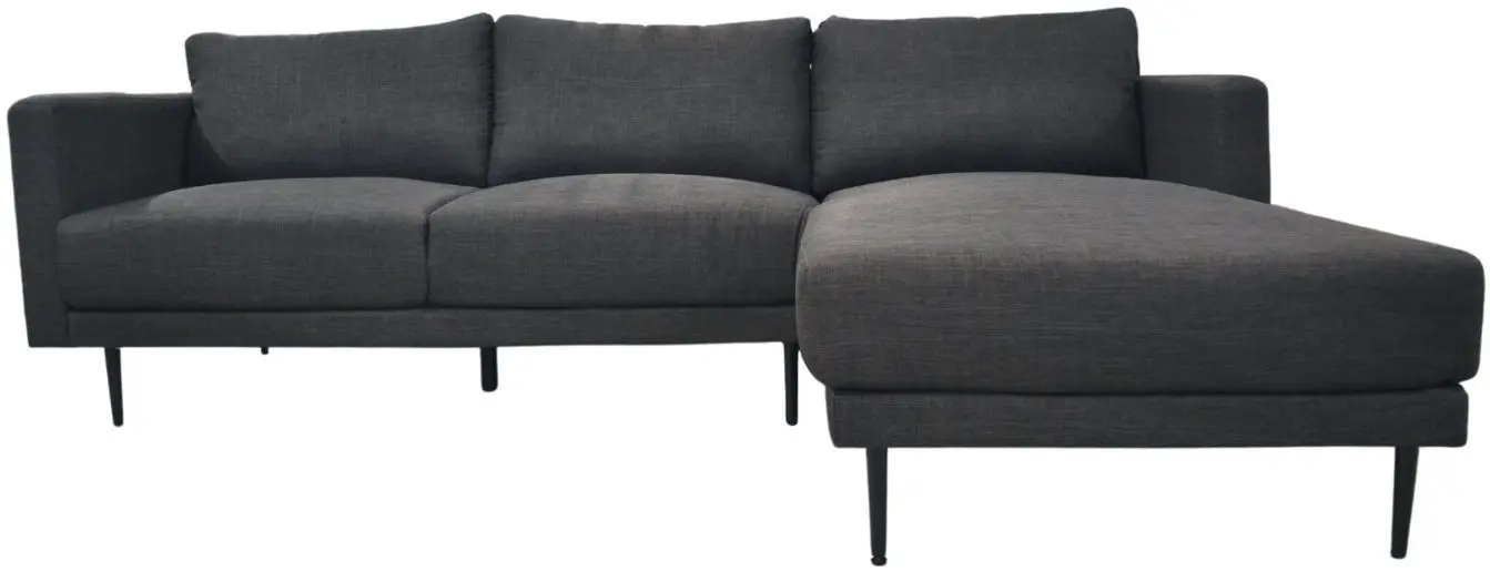 Canapea de colt DP Era Right (Dark Grey)