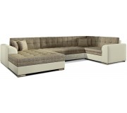 Canapea in forma de U Eltap Damario Berlin 03/Soft 33 Left (Beige/Cream)