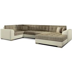 Canapea in forma de U Eltap Damario Berlin 03/Soft 33 Right (Beige/Cream)