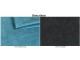 Canapea in forma de U Eltap Damario Dora 85/Dora 96 Right (Turquoise/Anthracite)