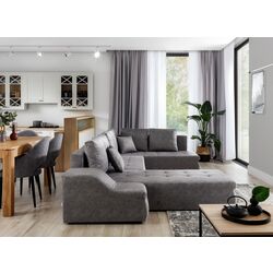 Диван П-образный Eltap Giovanni Berlin 01/Soft 17 Left (Gray/White) Thumb