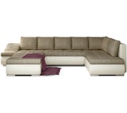 Canapea in forma de U Eltap Giovanni Berlin 03/Soft 33 Left (Beige/Cream)