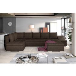 Canapea in forma de U Eltap Giovanni Dora 28 Left (Dark Brown) Thumb