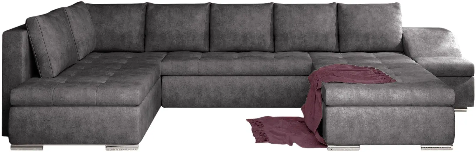 Диван П-образный Eltap Giovanni Dora 90 Right (Gray)