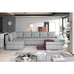 Canapea in forma de U Eltap Giovanni Right Omega 02 (Gray Light)