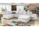 Canapea in forma de U Eltap Giovanni Soft 17 Left (White)