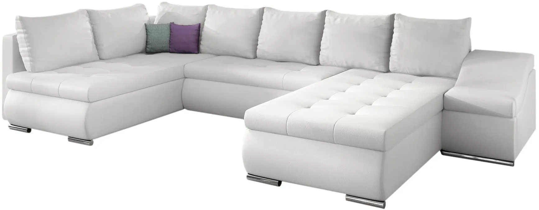 Диван П-образный Eltap Giovanni Soft 17 Right (White)