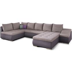 Canapea in forma de U Eltap Giovanni Soro 61/Soro 65 Right (Pink/Purple)