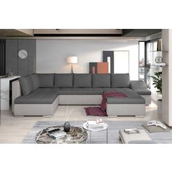 Canapea in forma de U Eltap Giovanni Soro 93/Soro 83 Left (Gray/Gray Light) Thumb