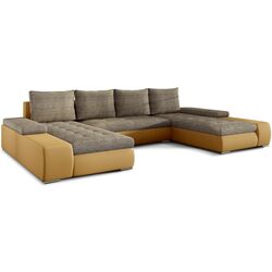 Canapea in forma de U Eltap Marino Berlin 03/Soft 16 (Beige/Ocher)