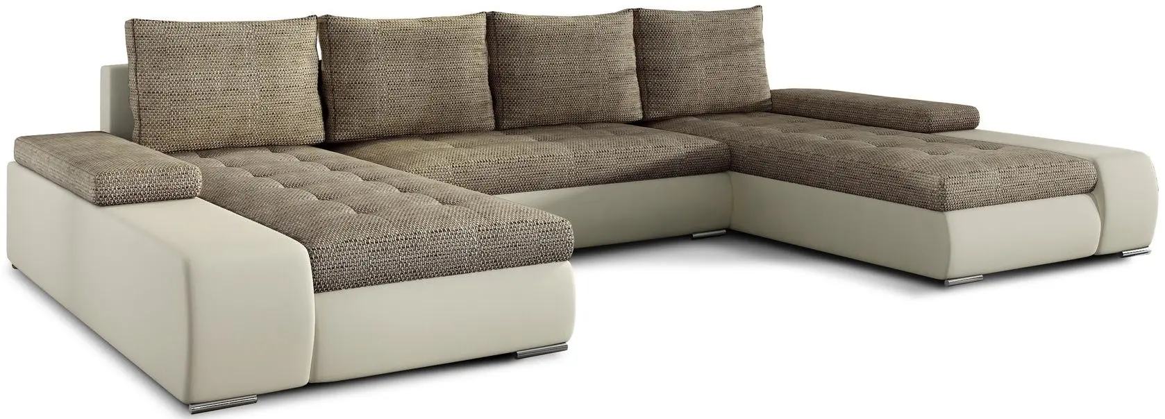 Canapea in forma de U Eltap Marino Berlin 03/Soft 33 (Beige/Cream)