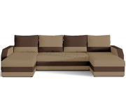 Canapea in forma de U Eltap Marion Alova 66/Alova 68 (Beige Dark/Brown)