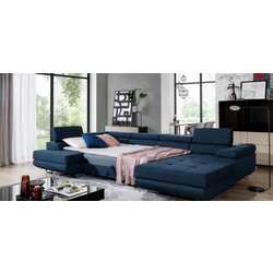 Canapea in forma de U Eltap Rodrigo Left Omega 86 (Blue) Thumb