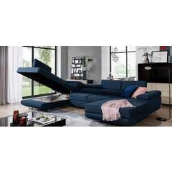 Canapea in forma de U Eltap Rodrigo Right Omega 86 (Blue) Thumb