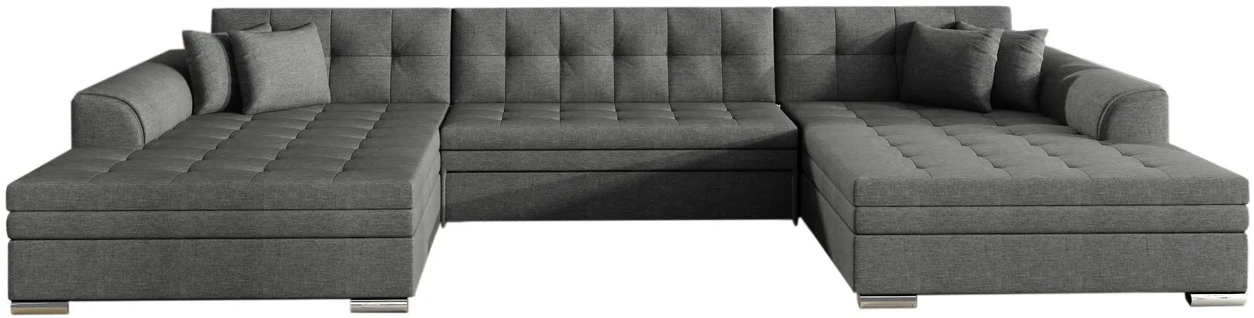 Canapea in forma de U Eltap Vento Sawana 05 (Gray)