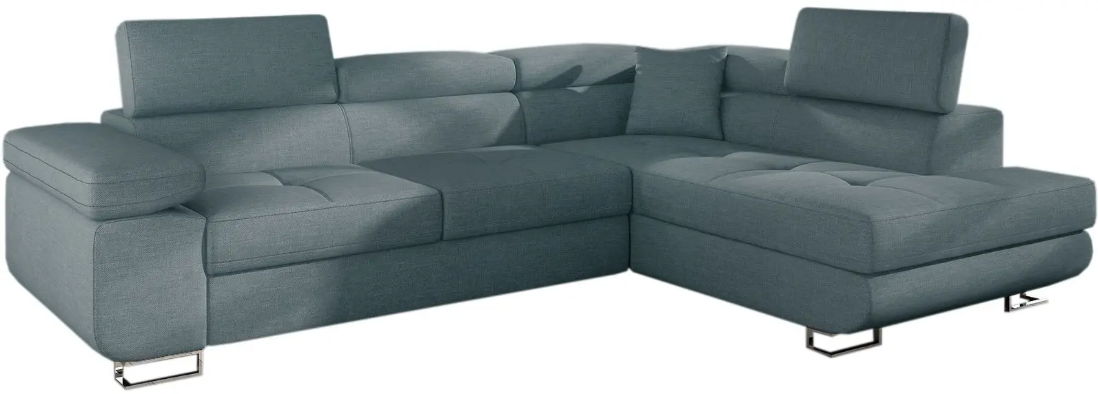 Диван угловой Eltap Anton Cover 70 Right (Blue-Gray)