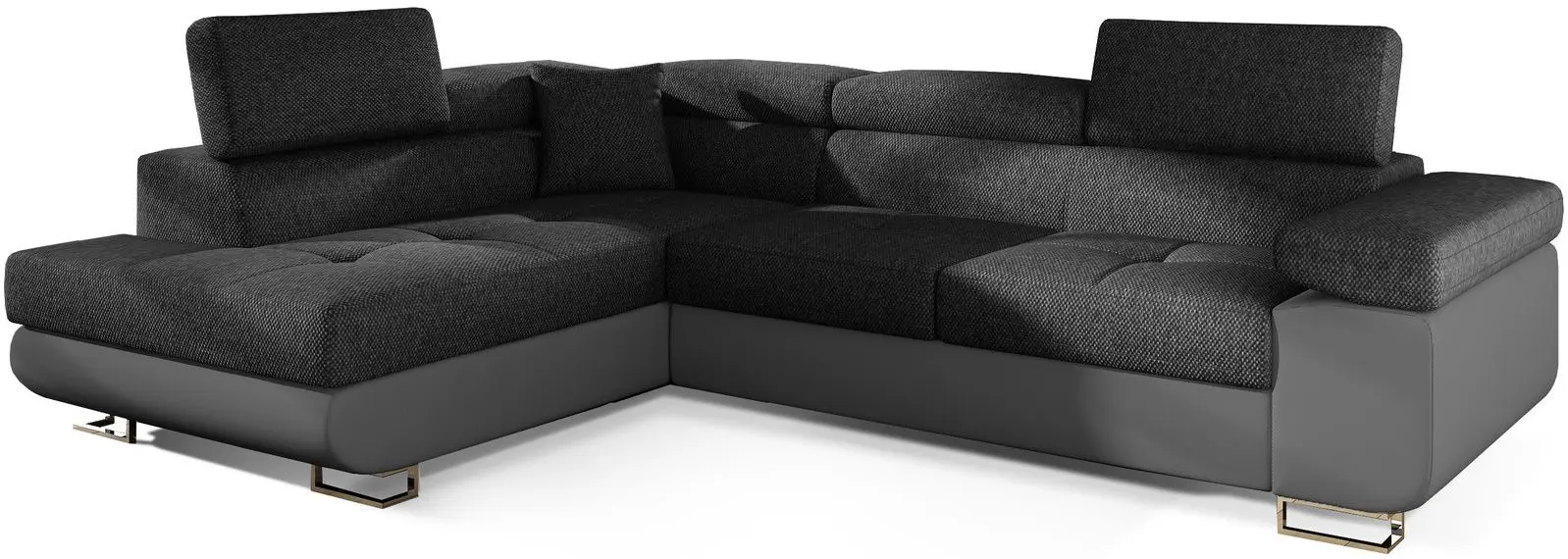 Canapea de colt Eltap Anton Inari 96/Soft 29 Left (Gray Dark)