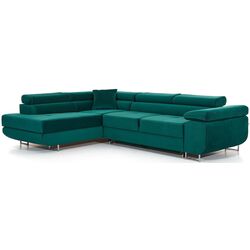 Canapea de colt Eltap Anton Kronos 19 Left (Green)