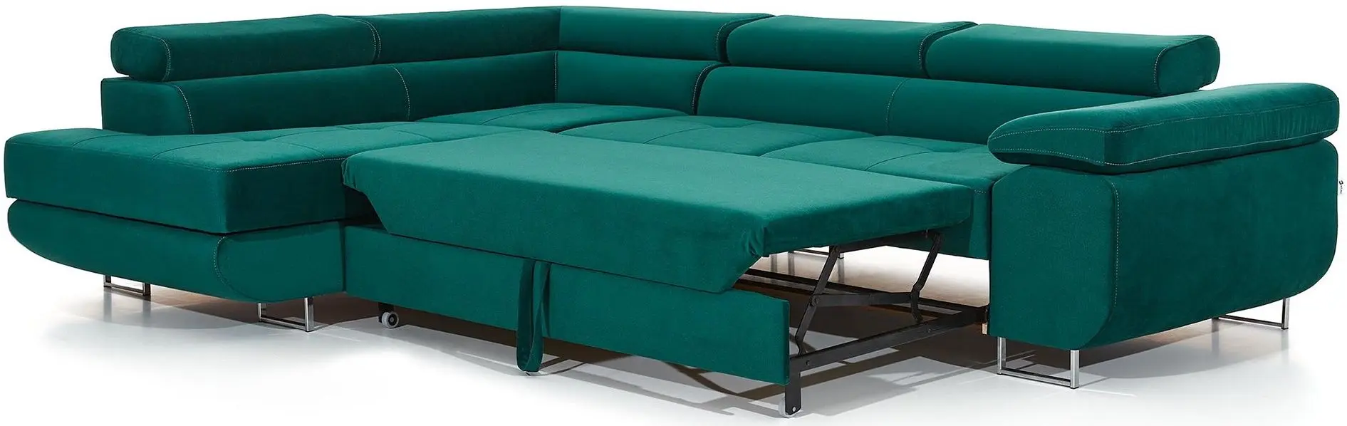 Canapea de colt Eltap Anton Kronos 19 Left (Green)