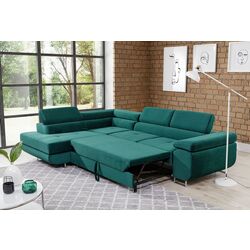 Canapea de colt Eltap Anton Kronos 19 Left (Green) Thumb