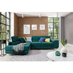 Canapea de colt Eltap Anton Kronos 19 Right (Green) Thumb