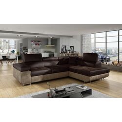 Canapea de colt Eltap Anton Monolith 29/Monolith 09 Right (Brown Dark/Brown Light) Thumb