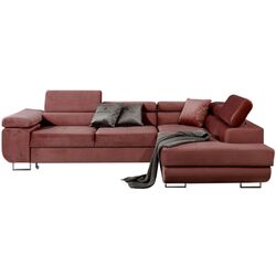 Диван угловой Eltap Anton Monolith 63 Right (Marsala)