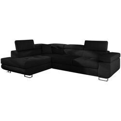 Диван угловой Eltap Anton Sawana 14 Left (Black)