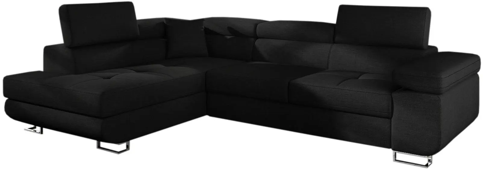 Диван угловой Eltap Anton Sawana 14 Left (Black)