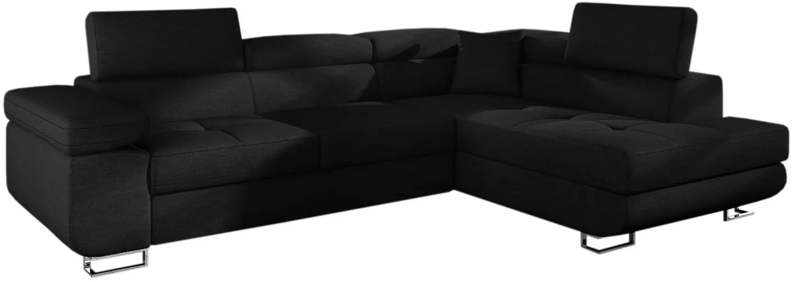 Canapea de colt Eltap Anton Sawana 14 Right (Black)