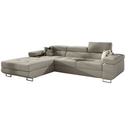 Canapea de colt Eltap Armando Cover 83/Jungle 37 Left (Gray)