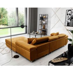 Canapea de colt Eltap Armando Monolith 48 Left (Mustard) Thumb