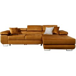 Canapea de colt Eltap Armando Monolith 48 Right (Mustard)