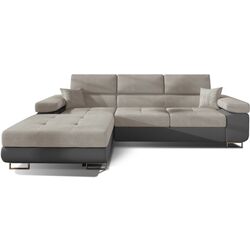 Canapea de colt Eltap Armando Soro 83/Soft 29 Left (Gray Light/Gray Dark)