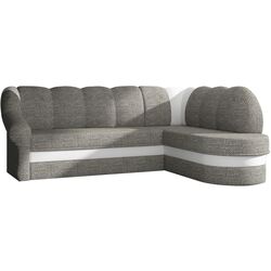 Диван угловой Eltap Benano Berlin 01/Soft 17 Right (Gray/White)
