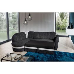 Canapea de colt Eltap Benano Berlin 02/Berlin 10 Right (Black/Gray Light) Thumb