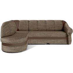 Диван угловой Eltap Benano Berlin 03/Soft 15 Left (Beige/Brown Light)